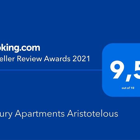Luxury Apartments Aristotelous Tesalonika Bagian luar foto